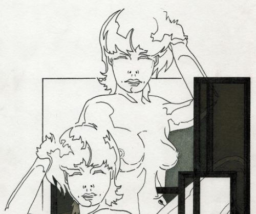 Tekening van de Belgische kunstenaar Eugène Eechaut kopen