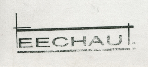 Tekening, twee naakte staande dames 14 10 87