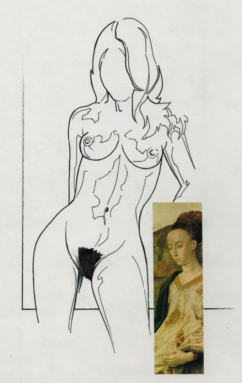 Tekening van de Belgische kunstenaar Eugène Eechaut kopen