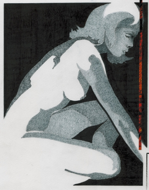 Collage van de Belgische kunstenaar Eugène Eechaut kopen