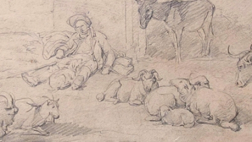 Tekeningen op papier van Eugène Verboeckhoven