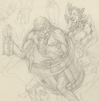 Figuren fantasme Van Dooren Edmond