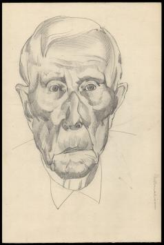 Tekening van de Belgische kunstenaar Edmond Van Dooren kopen