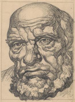 Kunstwerkjes op papier van Van Dooren Edmond