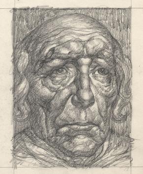 Kunstwerkjes op papier van Van Dooren Edmond
