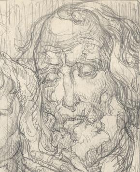 Originele tekening van E. Van Dooren