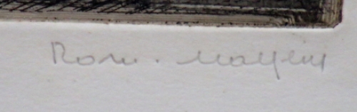 Een ets van Malfliet, een Antwerpse etser