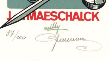 Ex Libris J. Maeschalck 37/100