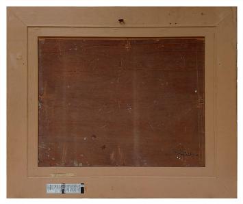 Stilleven met vissen op tafel