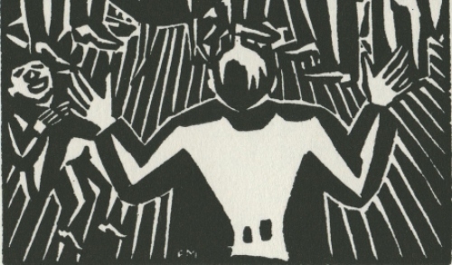 Houtsnede 17/83 :  L'Idée