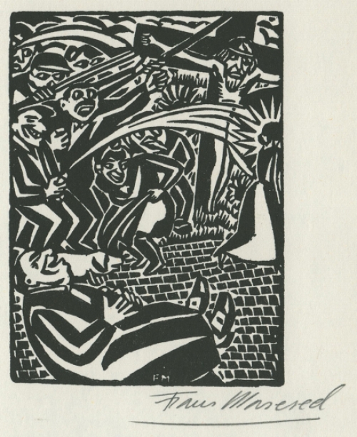 Grafisch kunstwerk van Masereel kopen