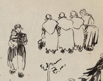 Landarbeiders, boeren en boerinnen