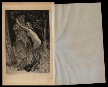 Heliogravure van Félicien Rops uit 1886