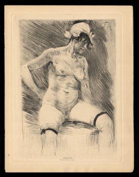 Heliogravure van Félicien Rops uit 1905