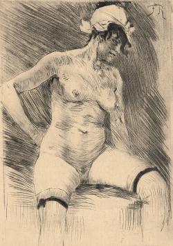 Peuple Exteens 1036.2 van  Félicien Rops