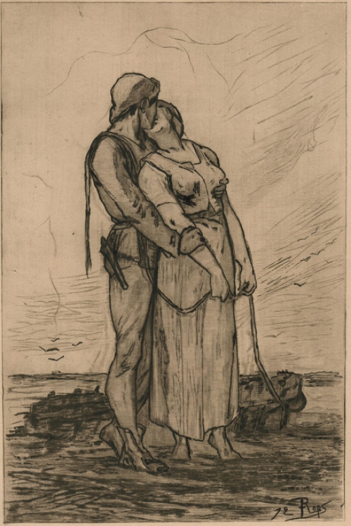 Le bout du sillon van  Félicien Rops