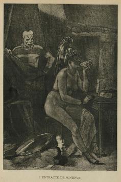 Félicien Rops met een heliogravure