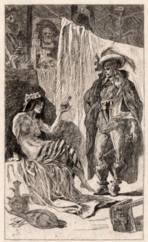 Don Paez Exsteens 481 van  Félicien Rops