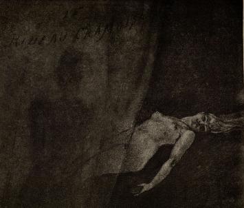 Le Rideau cramoisi van F. Rops