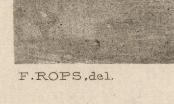 Heliogravure La vigne du curé Exsteens 1127