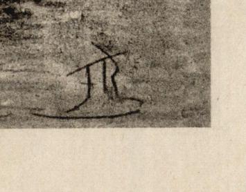 Heliogravure La vigne du curé Exsteens 1127