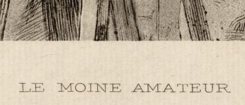 Heliogravure Le Moine Amateur Exsteens 1128
