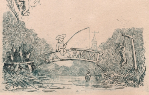 La pêche au jambon ou La Samme Exsteens 810