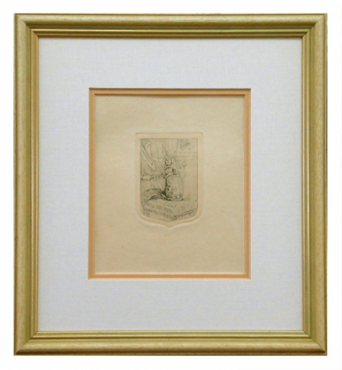 Ets van Félicien Rops kopen, Le Chat