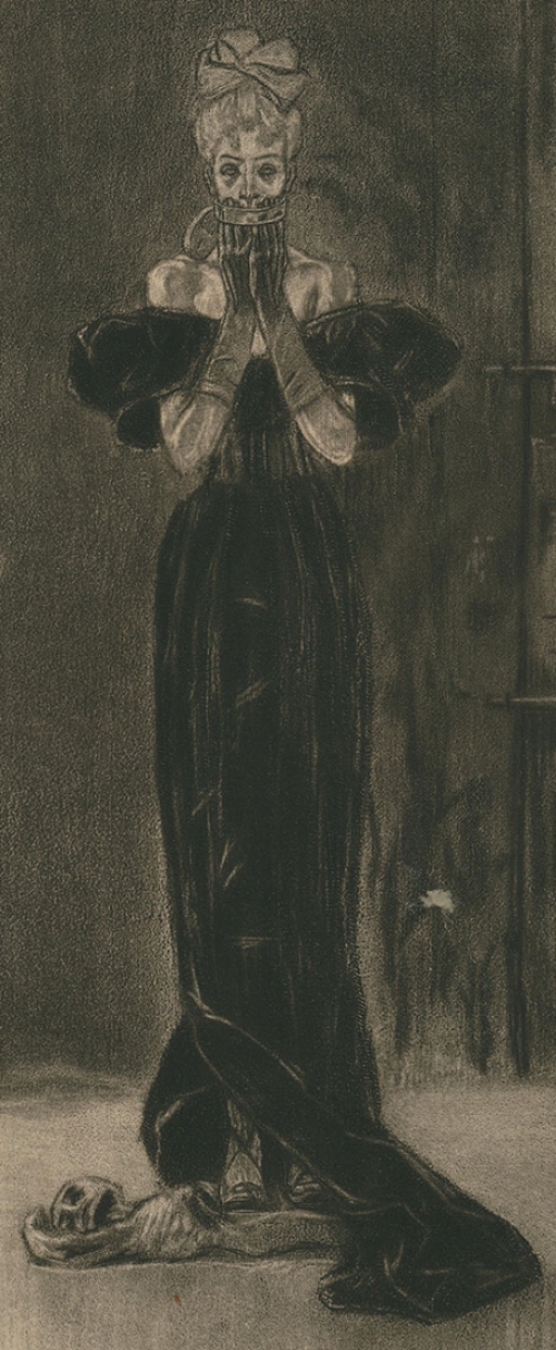 Don Paez Exsteens 481 van  Félicien Rops
