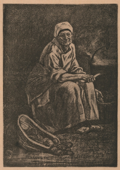 Oude Kate Exsteens 268 van  Félicien Rops