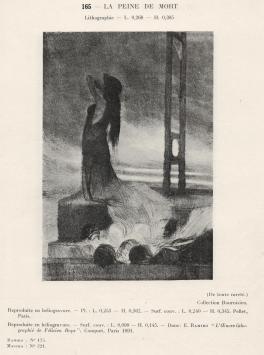 Heliogravure Exsteens 165, La peine de mort 1891