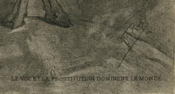 Le vol et la prostitution dominent le monde 1908 Exsteens 1069.1