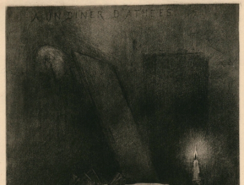 Heliogravure A un diner d\'athées (Les diaboliques)