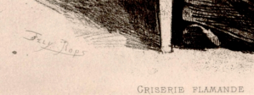 Etsen en gravure kopen van Félicien Rops