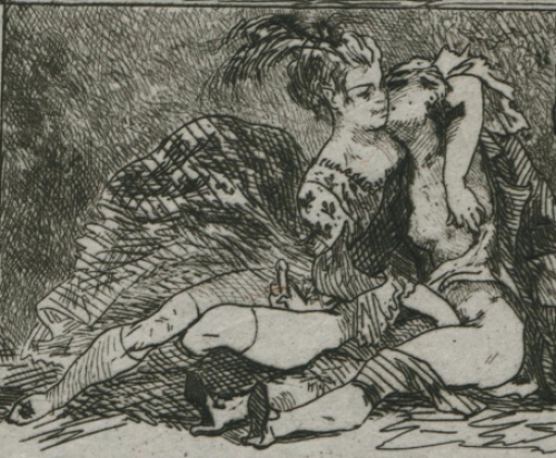 Ets uit 1867 van Félicien Rops kopen