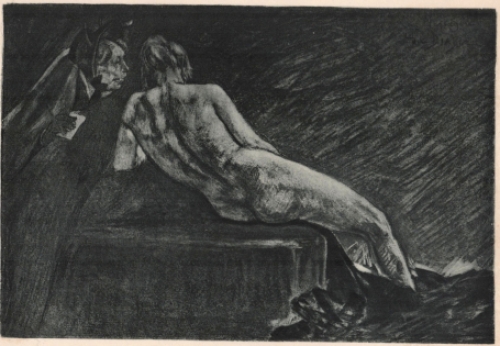 Heliogravure la messagère du diable exteens 1018