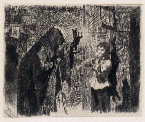 La Chasse au Lièvre  Exsteens 250 van  Félicien Rops