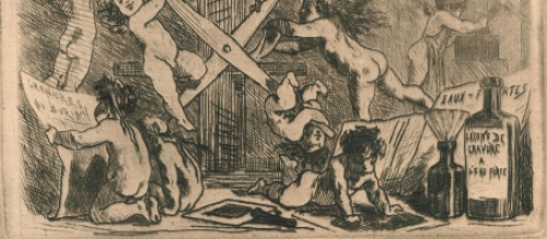 Ets van de Belgische etser F. rops