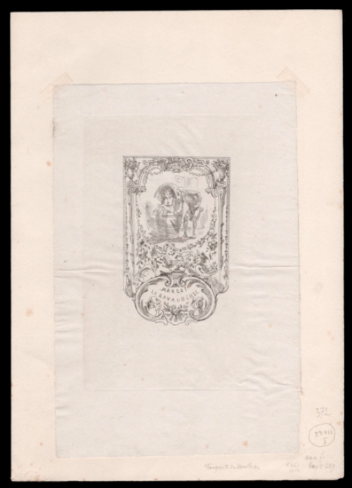 Félicien Rops met een zeldzame ets