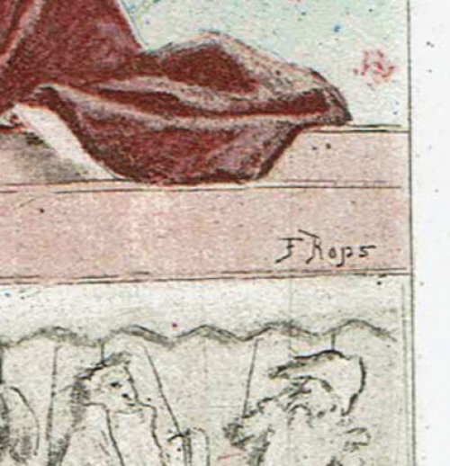 Félicien Rops De dame met de ledenpop