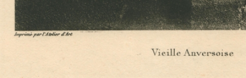 Vieille Anversoise  1905 Exsteens 1100