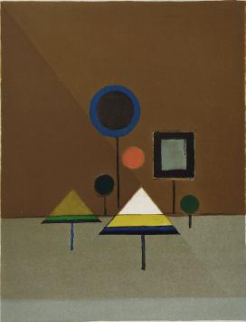 Genummerde lithografie van Felix De Boeck