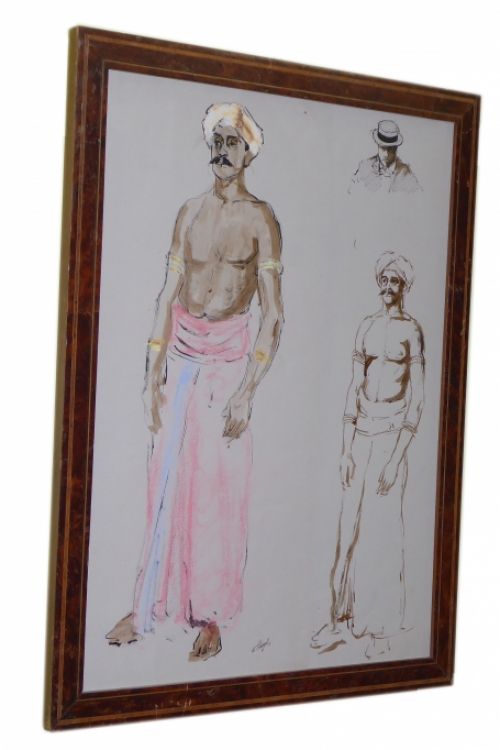 Tableau de Fernand Houget peintre belge