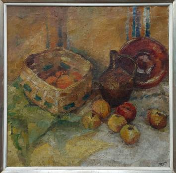 Stilleven geschilderd door Fernande De Rycke