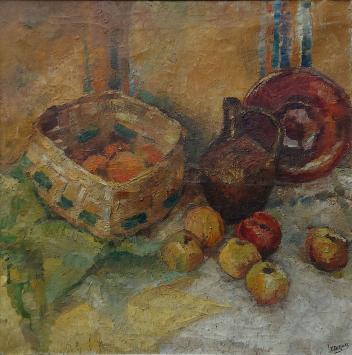 Pastueus schilderij van Fernande De Rycke