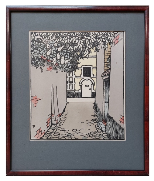 Houtsnede van Felix Timmermans kopen