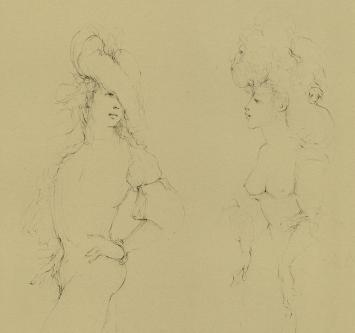 Gelimiteerde gesigneerde ets van Leonor Fini kopen