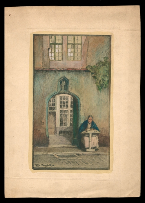 Ingekleurde print van Flori Van Acker kopen