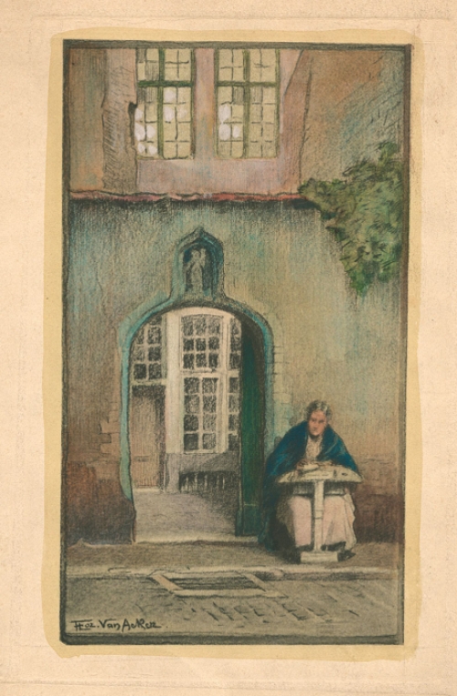 De Belgische kunstenaar Flor Van Acker