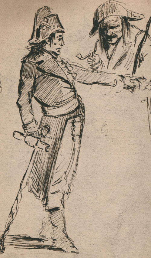 Originele schets van Florimond Van Acker kopen